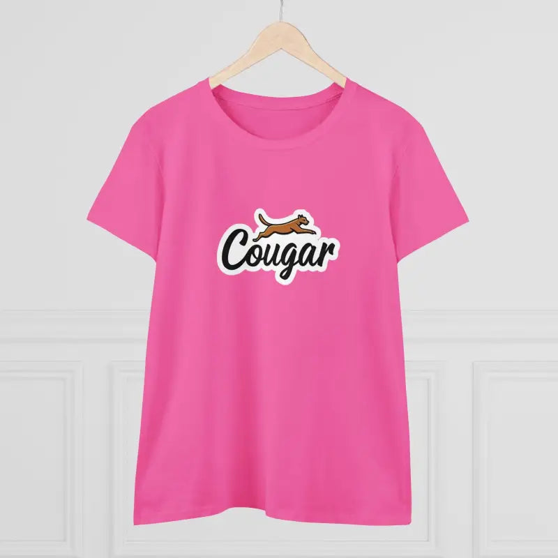Youre A Cougar Womens Midweight Cotton Tee Shirt For Comfort - Ocean State Styles