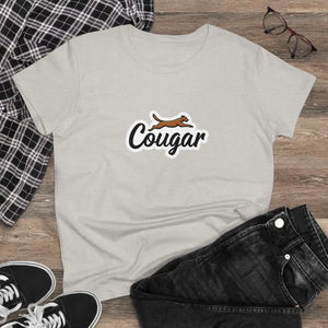 Youre A Cougar Womens Midweight Cotton Tee Shirt For Comfort - Ocean State Styles