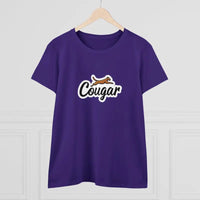 Youre A Cougar Womens Midweight Cotton Tee Shirt For Comfort - Ocean State Styles