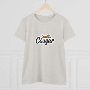 Youre A Cougar Womens Midweight Cotton Tee Shirt For Comfort - Ocean State Styles