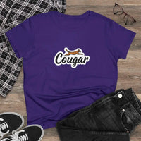 Youre A Cougar Womens Midweight Cotton Tee Shirt For Comfort - Ocean State Styles