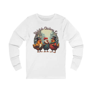 Yuletide Chicken Co Long Sleeve Shirt for Holiday Cheer Unisex Tee - Ocean State Styles
