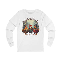 Yuletide Chicken Co Long Sleeve Shirt for Holiday Cheer Unisex Tee - Ocean State Styles