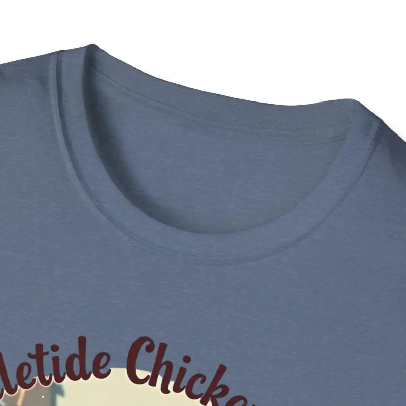 Yuletide Chicken Co T-Shirt with Cartoon Chickens Design - Ocean State Styles