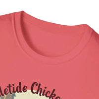 Yuletide Chicken Co T-Shirt with Cartoon Chickens Design - Ocean State Styles