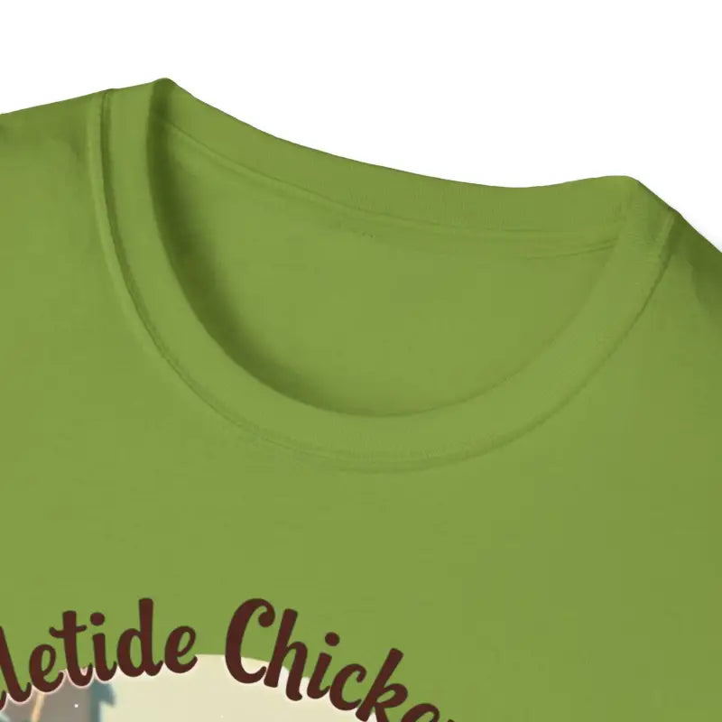 Yuletide Chicken Co T-Shirt with Cartoon Chickens Design - Ocean State Styles