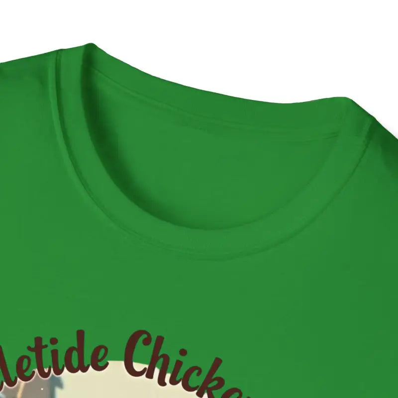 Yuletide Chicken Co T-Shirt with Cartoon Chickens Design - Ocean State Styles