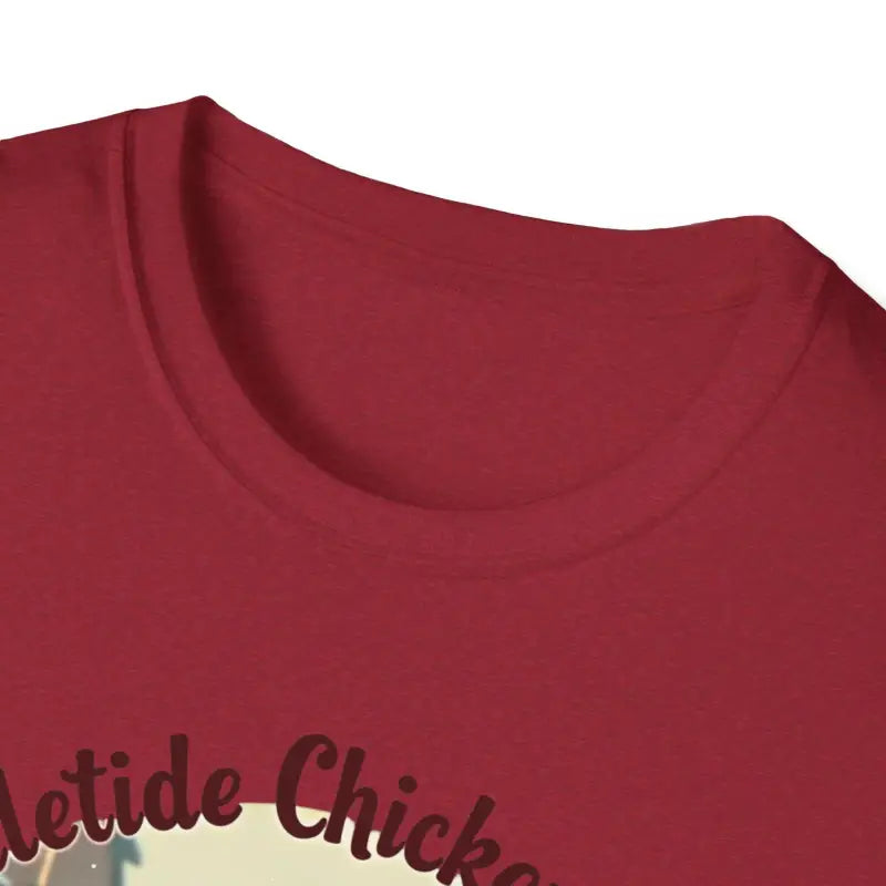 Yuletide Chicken Co T-Shirt with Cartoon Chickens Design - Ocean State Styles