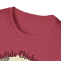 Yuletide Chicken Co T-Shirt with Cartoon Chickens Design - Ocean State Styles