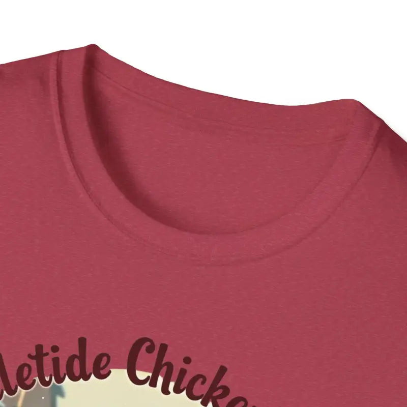 Yuletide Chicken Co T-Shirt with Cartoon Chickens Design - Ocean State Styles