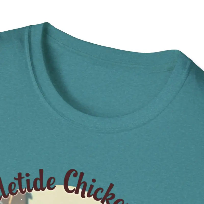 Yuletide Chicken Co T-Shirt with Cartoon Chickens Design - Ocean State Styles
