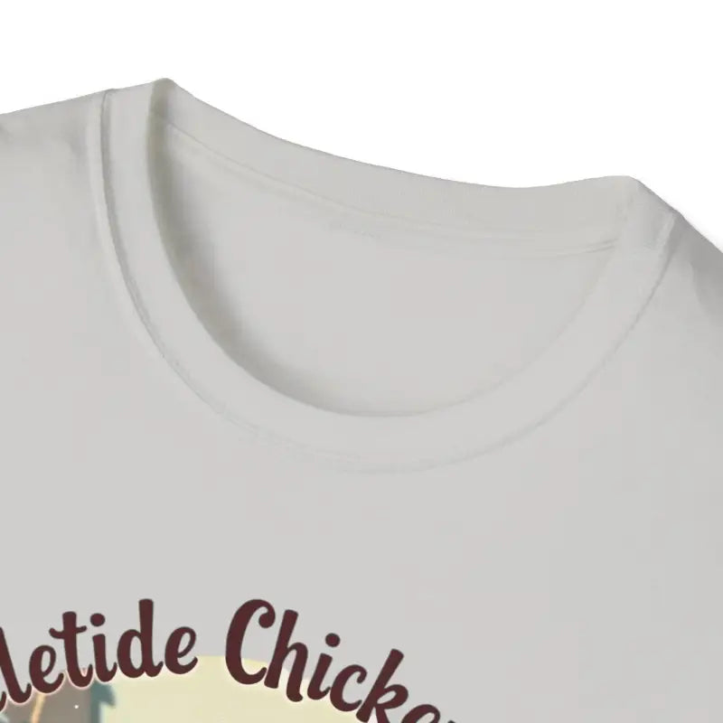 Yuletide Chicken Co T-Shirt with Cartoon Chickens Design - Ocean State Styles